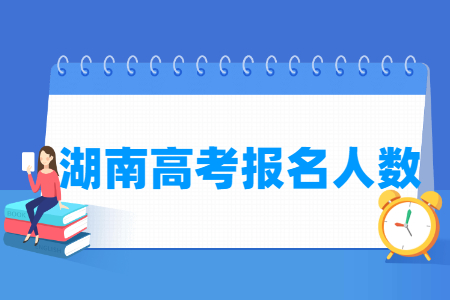 2021年湖南高考报名人数57.49万（含2015-2020历年统计）