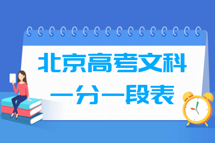 2019北京高考一分一段表（文科）